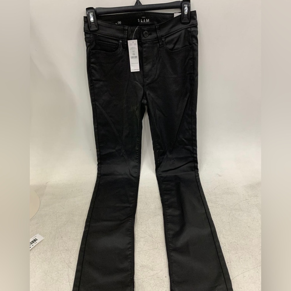 White House Black Market Coated Black Jeand